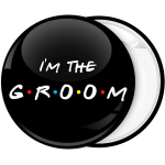 Κονκάρδα I am the groom friends edition μαύρη