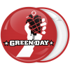 Ροκ Κονκάρδα Green Day κόκκινη