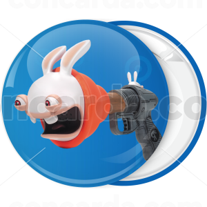 Κονκάρδα Rayman Raving Rabbids face gun