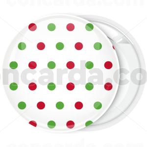 Κονκάρδα Χριστουγεννιάτικη μπάλα Polka Dots