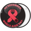 Κονκάρδα world Aids Day black