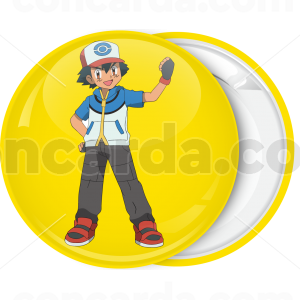 Κονκάρδα Pokemon Αsh κίτρινη
