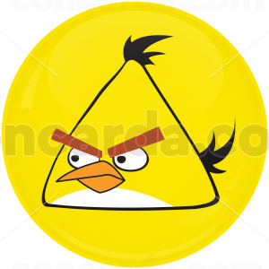 Κονκάρδα yellow angry bird