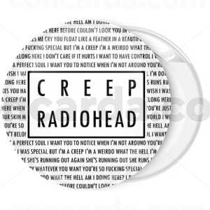 Κονκάρδα Creep Radiohead 