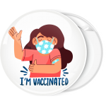 Κονκάρδα I am vaccinated 