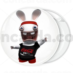 Κονκάρδα Rayman Raving Rabbids coca cola