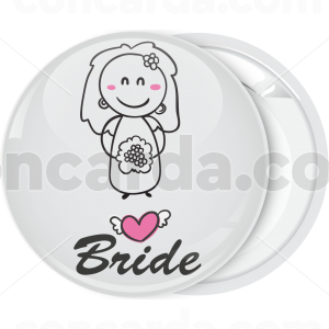 Κονκάρδα γάμου Bride Cartoon