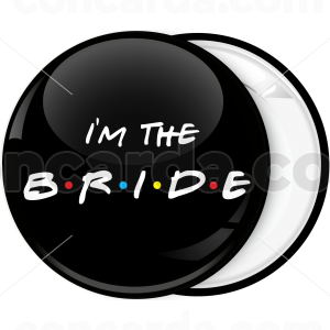 Κονκάρδα I am the bride friends edition μαύρη