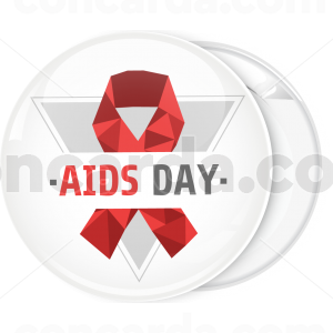 Κονκάρδα Aids Day red ribbon 