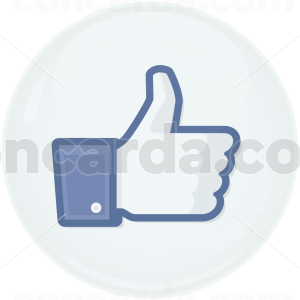 Κονκάρδα facebook Like button