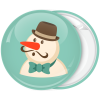 Χριστουγεννιάτικη κονκάρδα gentleman snowman
