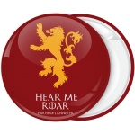 Κονκάρδα Game of Thrones Hear me Roar κόκκινη