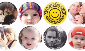 Make your photo badge button