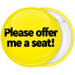 Κονκάρδα Please Offer me a seat κίτρινη