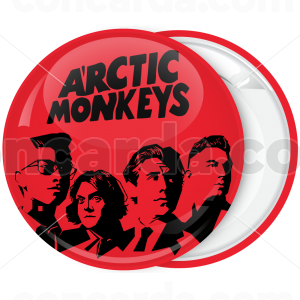 Κονκάρδα Arctic Monkeys faces κόκκινη