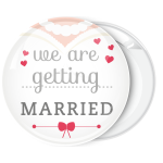 Κονκάρδα νύφης We are getting Married
