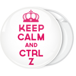 Κονκάρδα Keep calm and ctrl z