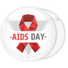 Κονκάρδα Aids Day red ribbon 