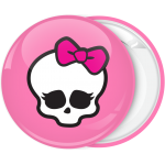 Κονκάρδα Monster High head logo ροζ