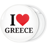 Κλασσική κονκάρδα I Love Greece