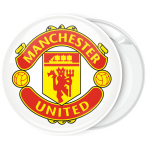 Κονκάρδα Manchester United λευκή