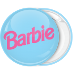 Κονκάρδα Barbie logo γαλάζιο