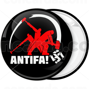 Κονκάρδα Antifa peace
