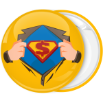 Κονκάρδα Superman dollar κίτρινη