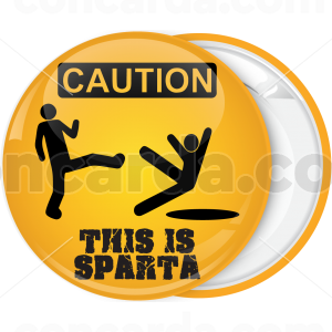 Κονκάρδα This is Sparta Caution gradient