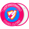 Κονκάρδα I got vaccinated φούξια