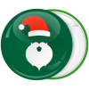 Πράσινη Κονκάρδα Χριστουγέννων Santa hat back