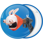 Κονκάρδα Rayman Raving Rabbids face gun