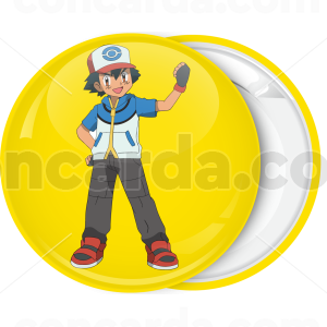 Κονκάρδα Pokemon Αsh κίτρινη