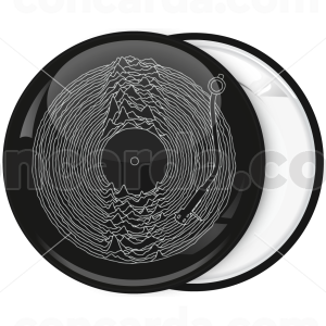 Κονκάρδα Joy Division Unknown Pleasures disk 