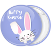 Κονκάρδα Happy Easter χαρούμενο κουνελάκι μωβ