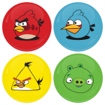 Σετ 4 κονκάρδες angry birds puzzle game