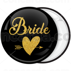 Kονκάρδα Bride Gold Glitter