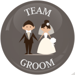 Κονκάρδα γάμου Team Groom