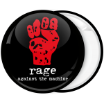 Κονκάρδα Rage Against the Machine μαύρη
