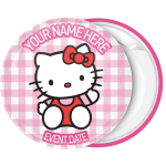 Κονκάρδα βάπτισης Hello Kitty greet