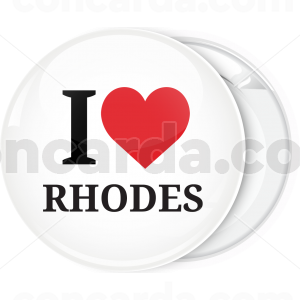 Σουβενίρ κονκάρδα I Love Rhodes