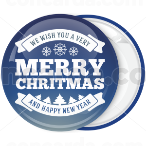 Κονκάρδα Χριστουγέννων A very Merry Christmas