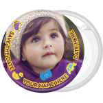 Kid Photo Booth badge button