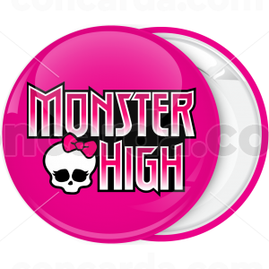 Κονκάρδα Monster High logo φούξια