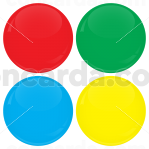 Κονκάρδα teams colours 4 τεμάχια