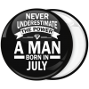 Κονκάρδα Never underestimate the power of a man born in July