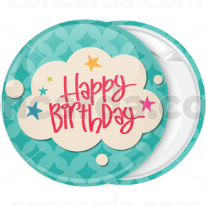 Κονκάρδα γενεθλίων cloud Happy birthday 