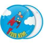 Kονκάρδα βάπτισης Superman flying up