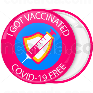 Κονκάρδα I got vaccinated φούξια