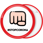 Κονκάρδα stop Corona γροθιά